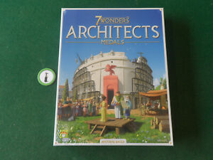 7 Wonders Architects Medals Expansion + Promo Token By Repos BNIB