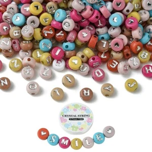 Great Fun DIY Friendship Bracelet Making Kit, Flat Round Beads & Thread FREE P&P - Picture 1 of 1