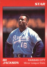 1990 Star Larkin/Jackson #3 Bo Jackson Royals  C56462 - NM-MT