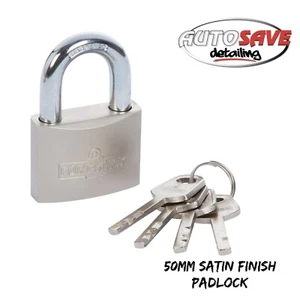 BlueSpot - 50mm Satin Finish Padlock - Picture 1 of 2