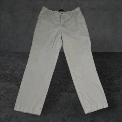 Pantalones Nautica The Deck para hombre 33x32 se adapta a 32 cintura chino pana clásico marfil Foto 1 de 4