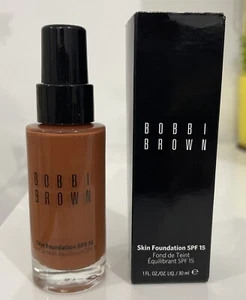 Bobbi Brown Skin Long-Wear Weightless Foundation SPF 15 Warm Walnut - Picture 1 of 4