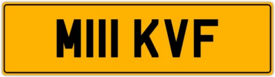 MICK V F MICKS MIK MIC MACK MICKY MICHAEL MIL MILL PLACA DE MATRÍCULA M111 KVF antiga - Imagem 1 de 4