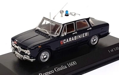 Minichamps 1/43 Scale 400 120990 - 1970 Alfa Romeo Giulia Carabinieri - Image 1 of 4