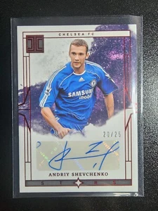 ANDRIY SHEVCHENKO 2023-24 Panini Impeccable RUBY Auto #20/25 CHELSEA FC - Picture 1 of 2