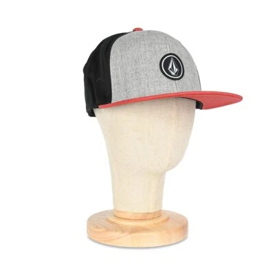 Gorra Snapback Volcom Quarter Twill - Cranberry - Imagen 1 de 4
