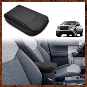 Fits Maverick 2022-2023 Armrest Anti-Scratch Leather Protector Center Console - Foto 1 di 8
