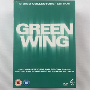 Green Wing Series Seasons 1 & 2 - 8 Disc Collectors Edition DVD Boxset Region 2 - Picture 1 of 7