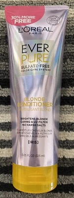 L'Oréal Paris 11.05 Oz Ever Pure Sulfate Free Iris Blonde Conditioner (boxV) - Image 1 of 2