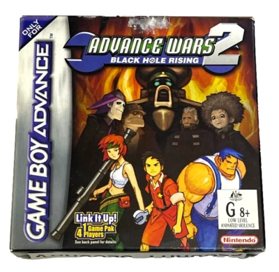 Advance Wars 2 Black Hole Rising Nintendo Gameboy Advance GBA *Complete* Boxed - Image 1 of 4