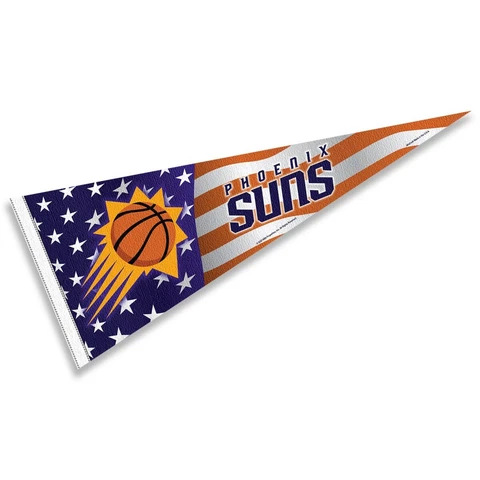 Phoenix Suns Nation American Stripes Full Size Pennant Flag Banner Cover