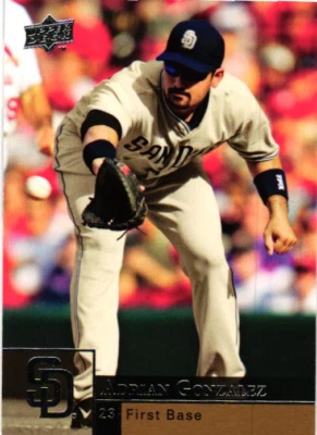 2009 Upper Deck - Adrian Gonzalez #315 - Image 1 of 2