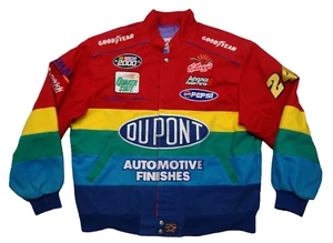 Chase by JH Design L Jeff Gordon 24 Nascar Racing Jacket VTG 90s Made in USA - Picture 1 of 24