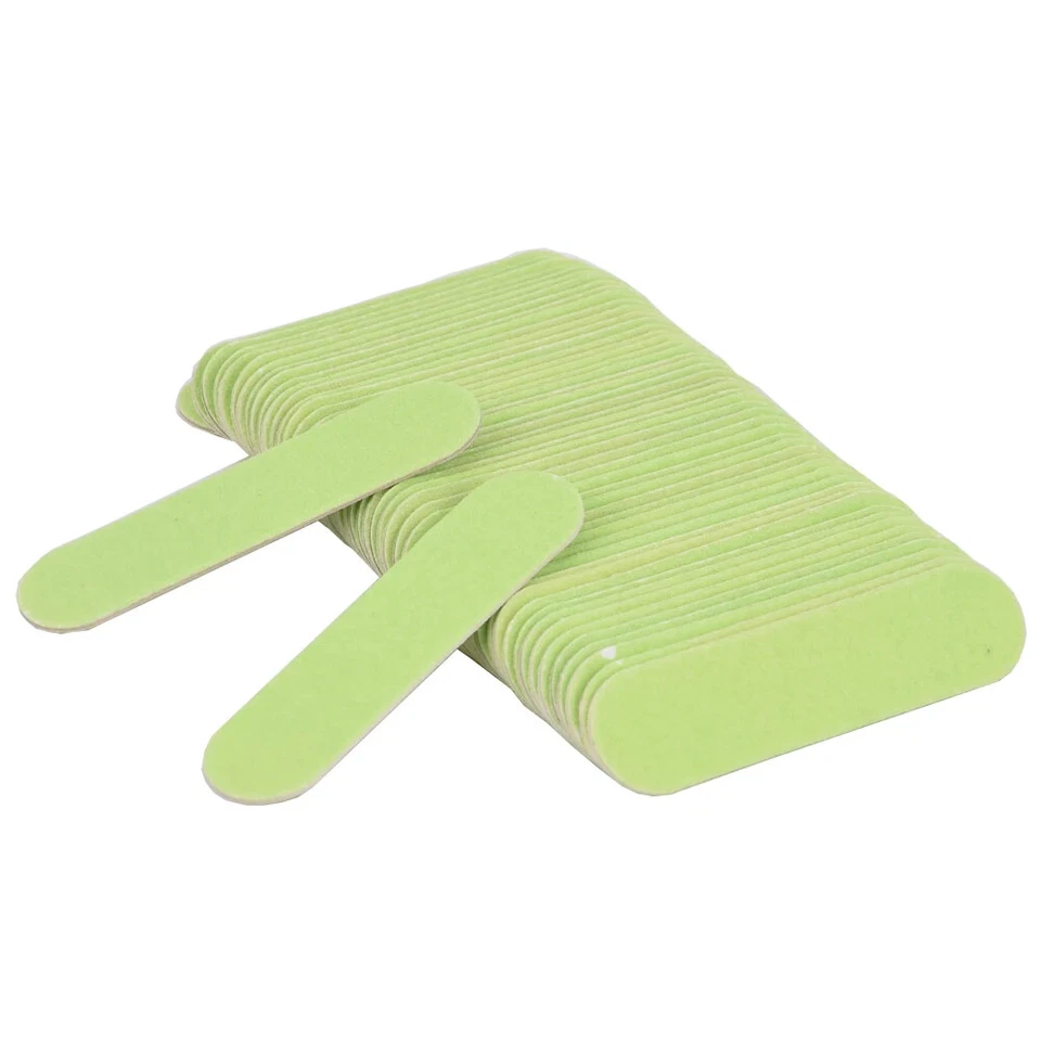 500Pcs Wooden Double Sided Nail Files Manicure Pedicure Tools Nail File Remover - Image 1 of 4