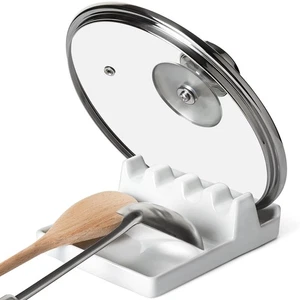 Ceramic Spoon Rest for Stove Top, Spoon and Lid Rest for Kitchen Counter, Spo... - Bild 1 von 8