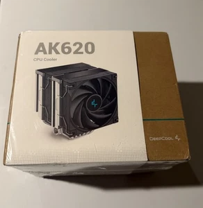 Ventilateur CPU DeepCool AK620 ZERO DARK 120mm avec dissipateur thermique - Photo 1/2