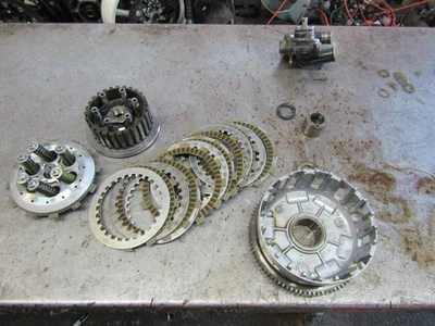 2006-2007 Yamaha YZF R6 Engine Clutch Assembly Clutch Basket & Plates - Image 1 of 4