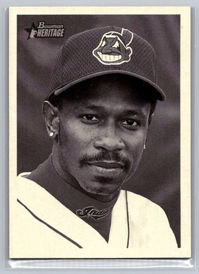 Kenny Lofton 2001 Bowman Heritage Cleveland Indians #122 - Image 1 of 2