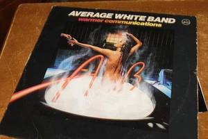 THE AVERAGE WHITE BAND WARMER COMMUNICATIONS  RECORD ALBUM - Picture 1 of 5
