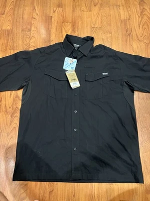 Blackhawk Workwear Warrior wear Black Colored Long sleeve Size Xl NWT Button Up - Image 1 of 4