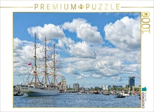 CALVENDO Puzzle Die "Dar Młodzieży", ein Segelschulschiff für angehende Offizier - Bild 1 von 4