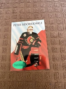 1992 Parkhurst French Peter Sidorkiewicz Hockey Cards #450 - Picture 1 of 3