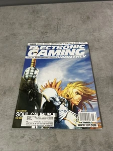 Electronic Gaming Monthly Magazine Sep 2005 #195 Soul Caliber III W/ Inserts - Picture 1 of 3