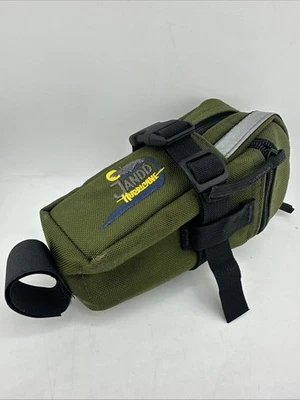 Mini bolsa de asiento de cuña de montaña Jandd Hurricane verde mini bolsa para bicicleta Foto 1 de 4