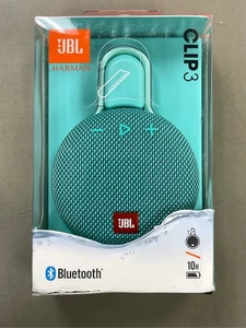 Altavoz portátil Bluetooth JBL Clip 3 River Teal - Imagen 1 de 2