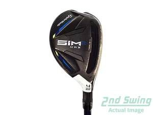 TaylorMade SIM2 MAX Rescue Hybrid 4 Hybrid 22° Graphite Senior Right 40.5in - Picture 1 of 10