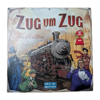 Zug um Zug | Spiel des Jahres 2004 Days of Wonder Brettspiel Gesellschaftsspiel - Bild 1 von 2
