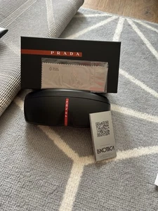 Prada Matte Black Glasses Case - Picture 1 of 1
