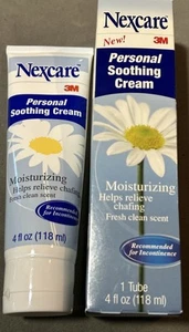 3M Nexcare Personal Soothing Cream Helps Relieve Chafing 4 Ounces - Picture 1 of 2