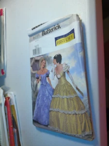 Butterick 6195 Civil War Hoop Dress Costume Sewing Pattern Misses Petite 6-10 - Picture 1 of 1