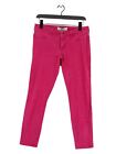 Abercrombie And Fitch Womens Leggings Uk 10 Pink Cotton