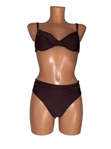 Arena Lapteva D-Cup 14616 Damen Bikini Badeanzug braun - Picture 1 of 2