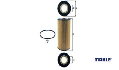 MAHLE OX 123/1D Ölfilter für MERCEDES-Benz Vito PUCH G-Model SSANGYONG Rexton - Изображение 1 из 2