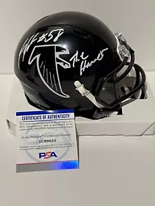 JESSIE TUGGLE The Hammer Signed Autographed Auto Atlanta Falcons Mini Helmet PSA - Picture 1 of 3
