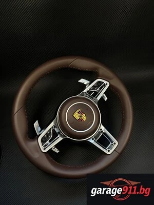 Porsche Steering Wheel GT3 911 Cayman Boxter 997 991 981 958 970 987 971 958 95B - Image 1 of 4