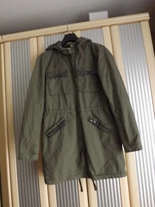 ONLY;JACKE;KAPUZEPARKA;GRÜN;KHAKI;BAUMWOLLE;GR M;NEU;TOLL!!! - Bild 1 von 10