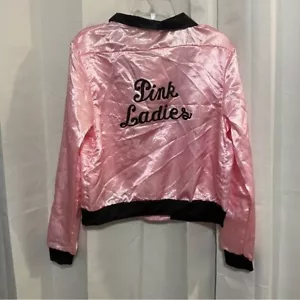 Pink Ladies Grease Jacket Halloween Costume One Size Adult - Picture 1 of 5