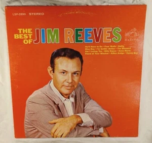 The Best Of Jim Reeves VINYL LP (VG play-tested) cover EX *reissue* - Picture 1 of 6
