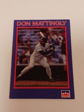 1990 Starline Long John Silvers #35 Don Mattingly NEW YORK YANKEES