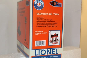 LIONEL # 2129380 ELEVATED HALLOWEEN OIL TANK - Picture 1 of 1