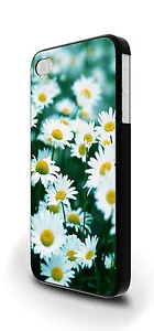 Daisy Flower Summer Pretty Cover Case for iPhone 4/4s 5/5s 5c 6 6 Plus - Picture 1 of 3