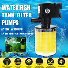 3 In 1 Internal Aquarium Fish Tank Submersible Water Filter Oxygen Pump 1000L/H