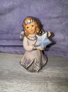RARA FIGURA DE CERÁMICA WISH UPON A STAR ANUAL ANGEL 2000 EDICIÓN LIMITADA ¡GOEBEL! - Imagen 1 de 10