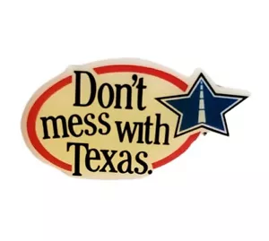 No te metas con Texas Pin Anti Basura Anti Contaminación Texas Moto Solapa Sombrero Pin - Imagen 1 de 4