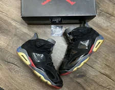 Nike Air Jordan Retro Pistons 6s Mens Size 11.5 Rare 384664-001 Black Red Blue
