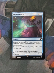 Arcane Denial | 7% Off 2+ | UB: LOTR | NM | MTG - Picture 1 of 1